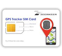 Carte SIM pour Traceur GPS Voiture, Compatible avec TK905/TK905B/TK915/TK918/TK913/TK919, Carte SIM GPS Plug and Play sans Paramétrage APN, Couverture dans UE pour Suivi Véhicule