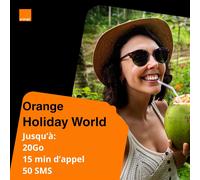 Carte Sim Prépayée Holiday World Jusqu'à 10go Data Internet 4g/Lte Valables Dans Le Monde Entier