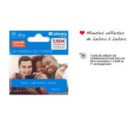 CARTE SIM PRÉPAYÉE LEBARA MOBILE