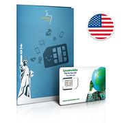Carte SIM prépayée USA, 4 Go 4G LTE, appels et SMS à l’international illimités, 30 jours