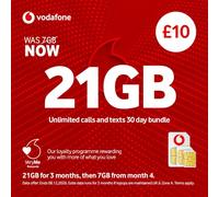 Carte SIM Vodafone SIM (Royaume Uni) - Numéro du Royaume Uni