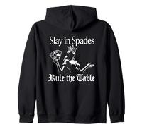 Carte « Slay in Spades Rule The Table Queen » Sweat à Capuche