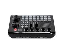 Carte Son Bluetooth Audio Professionnel Interface Console Carte de Son Interface système 4 canaux pour Live Streaming Enregistrement