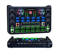 Carte son, contrôleur d'appareils DJ, Console de mixage professionnelle for scène en direct