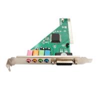 Carte son d'ordinateur de bureau 4.1 Conversion de sortie Surround pour jeux vidéo Accessoires de divertissement Carte de bureau