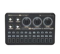 Carte Son en Direct, 5.0 Signal Signal Professional Mixer Mélangeur Réduction du Bruit pour Le Ménage (Prise américaine)