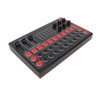 Carte son en direct 8 effets sonores 10 effets spéciaux Bluetooth Suppression du bruit Aigus Alto Basse Mixeur de son réglable
