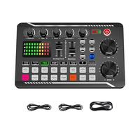 Carte Son en Direct, Carte Son pour Streaming en Direct | Carte Son en Direct, 16 Effets sonores spéciaux en arrière-Plan Fixe, 7 Modes d'enregistrement, 4 Modes de Changement de Son