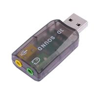 Carte son externe,Adaptateur audio 3D pour ordinateur de bureau,carte son USB 2.0,5.1 canaux,ordinateur portable[B119133732]