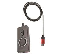 Carte son externe avec réduction intelligente du bruit, adaptateur de son externe de 3,5 mm pour une communication claire dans n'importe quel environnement de jeu