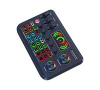 Carte son externe F999 Live Sound Card avec Live Broadcast Studio Singing Record Voice Changing