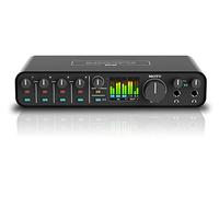 Carte son externe MOTU M6 - Interface 6 Entrées / 4 Sorties, Auto-Alimentée, Latence Ultra-Faible, Connectivité Versatile, Conception Robuste, Compatible Multiplateforme, Idéal pour Production et Live