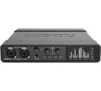 Carte Son Externe Noire Motu Ultralite MK5 - Interface Audio USB-C 18x22, Conversion A/D D/A ESS Sabre32 24 bits/192 kHz, DSP intégré, Préamplis de cran OLED. Idéale pour Home Studio