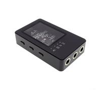 Carte son externe pour USB-C vers prise jack 3,5 mm ABS carte son externe | 7.1 pour Virtual Surround, sans pilote, compatible avec PC/téléphone portable, ABS noir, audio de jeu