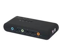 Renkforce RF-4355800 7.1 Carte son externe avec sortie numérique, avec régulateur de volume externe