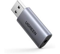 Carte Son Externe - UGREEN - Adaptateur USB Audio - Compatible PS5/PS4 - Réduction du bruit - Son haute-fidélité