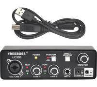 Carte son externe USB, 3 canaux d'entrée, configuration sans pilote, UC26