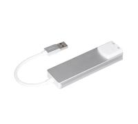 Carte Son Externe USB avec SPDIF numérique pour systèmes Surround 5.1, Carte à Fiber Optique à Corps en Aluminium