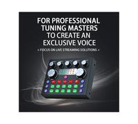 Carte son externe V8S Live avec changeur de voix et effets multiples pour l'enregistrement de conversations KTV à domicile