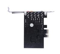 Carte son numérique PCI Express x1 PCI-E 5.1ch CMI8738, Chipset Audio