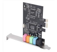 Carte son PCIe 5.1, audio stéréo 3D surround PCI Express avec puce CMI8738 haute performance pour PC