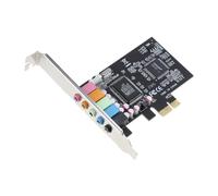 Carte son PCIe 6 canaux 5.1 3D Stéréo PCI-e Carte Audio CMI8738 Puce 32/64 bits