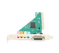 Carte Son PCIe, Carte Son Canal 4.1 120dB pour Ordinateur de Bureau Audio Interne Karte stéréo Surround CMI8738 pour 98/2000/XP/NT