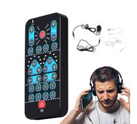 Carte Son Portable - ABS, Mini Dispositif de Changement de Voix 101 DB | Plage Dynamique de 106 DB et 2 Effets de réverbération chantante, mélangeur Audio Portable avec Batterie de 500 mAh pour Le