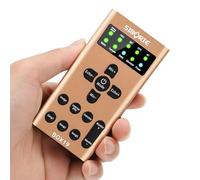 Carte son professionnelle en direct, mixeur audio Bluetooth 5.3 avec changeur de voix magique et suppression du bruit, carte son USB-C portable pour streaming/karaoké/enregistrement sur PC/iOS/Android