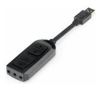 Carte son Redragon CIRCE (HA100) USB, entrée micro, sortie casque, sortie casque avec micro intégrée, boutons de contrôle G