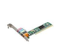 Carte son surround PCI 5.1 pour jeux sur PC et home cinéma puce CMI8738 4 canaux Son Surround facile à installer