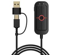 Carte son USB 7.1 à plusieurs modes pour joueurs et audiophiles avec fonctions de commutation faciles