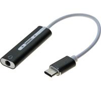 Carte son USB-C sortie-entrée Audio Stéréo Uni-Jack 3.5 mm