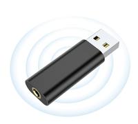 Carte Son USB, Carte Son Externe 3,5 Mm pour Ordinateur Portable Plug and Play, Carte Son sans Pilote, Interface Audio USB Portable pour League of Legend, Casque, Casque