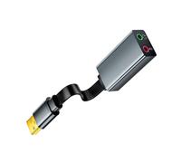 Carte son USB externe avec double port audio de 3,5 mm - Fonctionne avec PC et consoles - Finition aluminium - Facile à utiliser