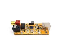 Carte Son USB Vers Fibre Coaxiale I2S / USB, Puce de Décodeur PCM2706 pour Amplificateur de Puissance Audio, Ordinateur, Téléphone