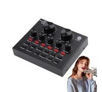 Carte Son V8, mixeur de Podcast Mélangeur Audio en Streaming