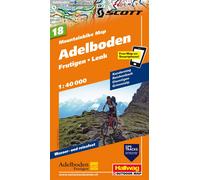 Carte spéciale VTT n° WKM.18 - Adelboden (Suisse) | Hallwag