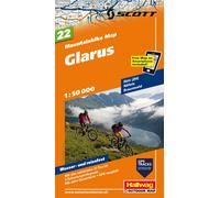 Carte spéciale VTT n° WKM.22 - Glarus (Suisse) | Hallwag
