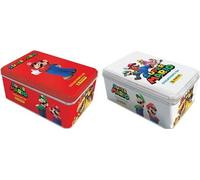 Carte Panini - Super Mario - Tc Boite Métal 8 Pochettes 3 Cartes El G