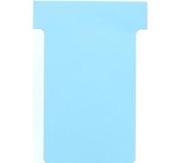 Carte T taille 2 VE=100 pièces bleu