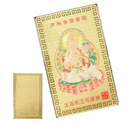 Carte Tai Sui 2025,Carte Tai Sui 2025 - Carte de Bouddha d’de de l’année du serpent | Tai Sui, carte d'or, carte de prière , de Protection, apporte richesse et trésor en toute sécur