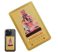 Carte Tai Sui 2025 pour l'année du Serpent, Carte de Bouddha taoïste Traditionnelle Chinoise, Tai Sui en cuivre 2025, Carte Feng Shui, Protection Feng Shui et Carte de Chance, 7,9 x 5,1 cm