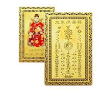 Carte Tai Sui Année De La Chèvre Symbole Métallique Bénédiction Prospérité