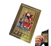 Carte Tai Sui - Cartes de protection de serpent - Cartes chinoises traditionnelles | 2025 Année des cartes de protection du serpent - Cartes de protection contre la chance pour éliminer le mal