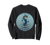 Carte Tarot Axolotl Kawaii Phases de Lune Axolotl Mystique Sweatshirt