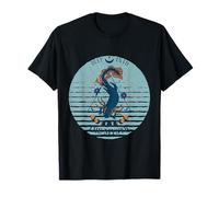 Carte Tarot Axolotl Kawaii Phases de Lune Axolotl Mystique T-Shirt