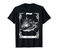 Carte Tarot La Mort | Corbeau Occulte Witchy Wicca Gothic T-Shirt