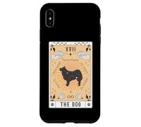 Carte Tarot Le Chien de berger islandais Céleste Galaxie Coque pour iPhone XS Max