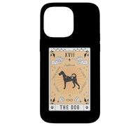 Carte Tarot Le Chien Jagdterrier Céleste Galaxie Coque pour iPhone 14 Pro Max